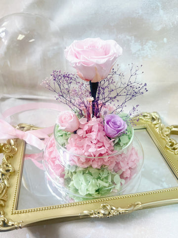 浪漫之約保鮮花永生花禮 永生花 Best Seller La Romance Pink Preserved Flower Gifts