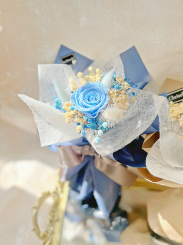 小驚喜-晴天系小保鮮瑰花束 永生花  Mini Surprise Preserved Rose Bouque