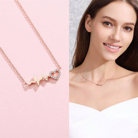 (套裝)迷你版天長地久9枝粉紅白保鮮玫瑰花永生花束  + 頸鏈 Le Petit Forever Love Preserved Pink Rose  Flower Bouquet