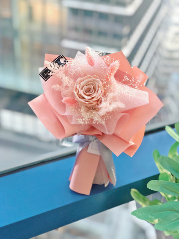 小驚喜小束保鮮玫粉瑰花束