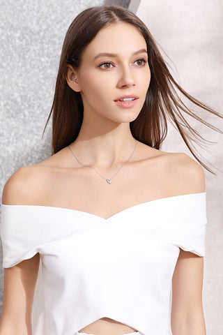 (套裝)迷你版天長地久9枝粉紅白保鮮玫瑰花永生花束  + 頸鏈 Le Petit Forever Love Preserved Pink Rose  Flower Bouquet