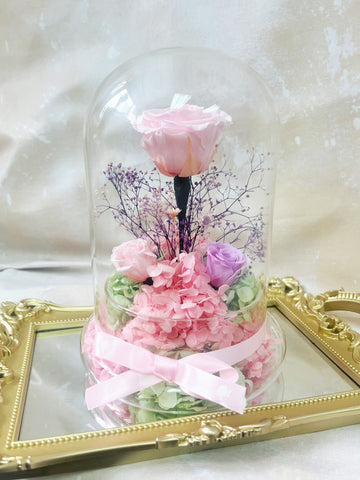 浪漫之約保鮮花永生花禮 永生花 Best Seller La Romance Pink Preserved Flower Gifts