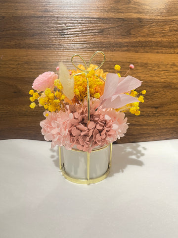 向日葵太陽花保鮮花 永生花 瓶Sun Flower   Preserved Flower vase