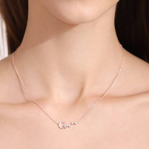 （套裝）迷你版天長地久9枝紅色保鮮玫瑰花永生花束  + 頸鏈 Le Petit Forever Love Preserved  Red  Rose  Flower Bouquet