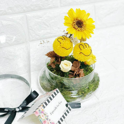 太陽下的笑臉 保鮮花禮    Happy Faces under  The Sun Preserved Flowers