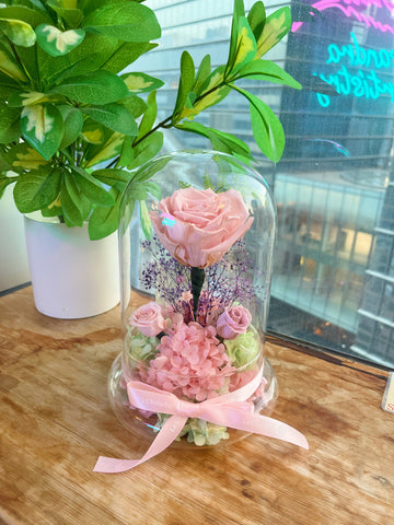 浪漫時光保鮮花禮 Best 永生花Seller La Romance Pink Preserved Flower Gifts