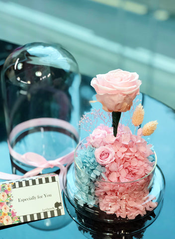 夢之天使保鮮花禮 Angel in my Dream Pink Preserved flower